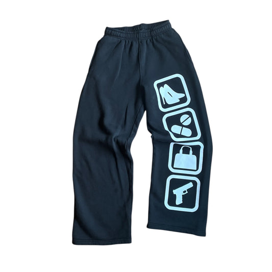 Girl Problems Sweatpants (Black)